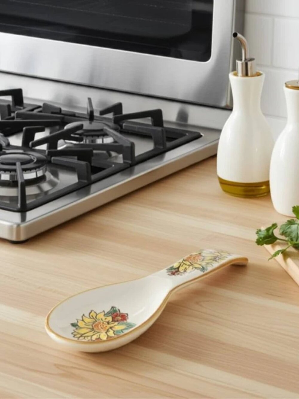 InHomestylez Brandywine Sunflower Spoon Rest